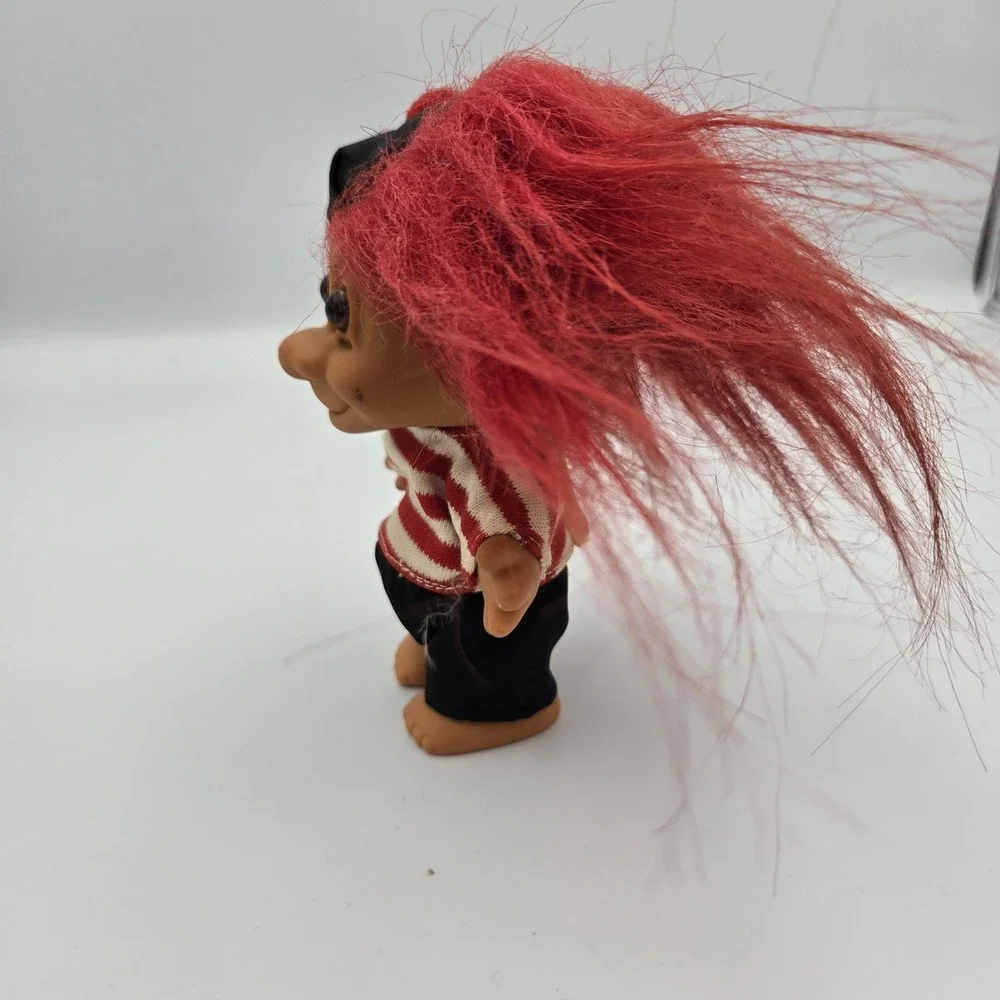 Vintage Russ‎ Around The World French Troll Doll with Red Hair 5